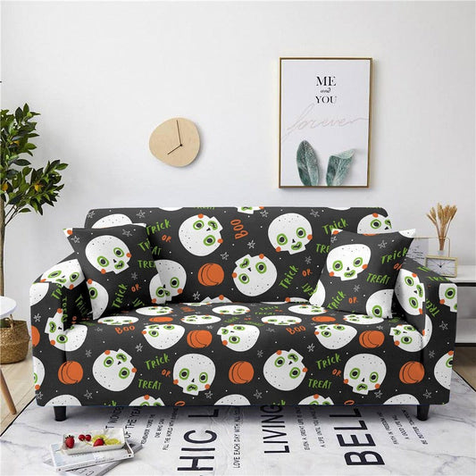 Boo Halloween - Housse de Canapé Extensible