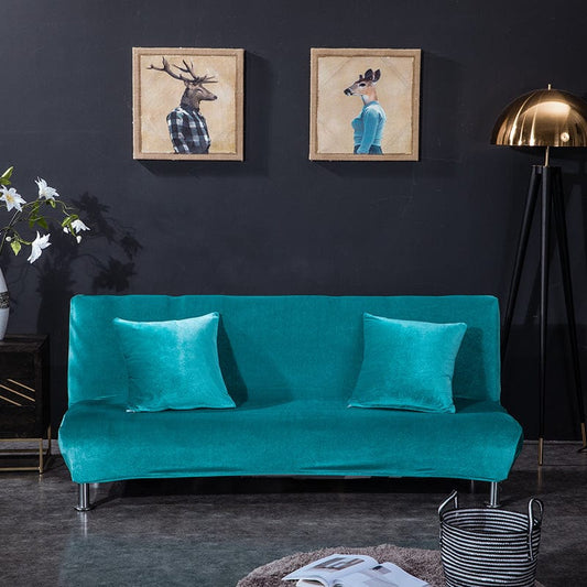 Bleu turquoise - Housse de Clic Clac en Velours